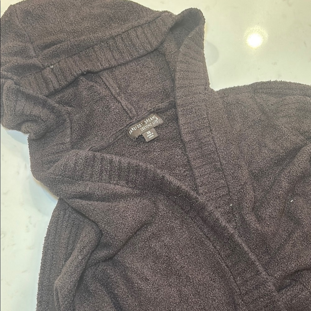 Barefoot Dreams Brown Cardigan Sweater